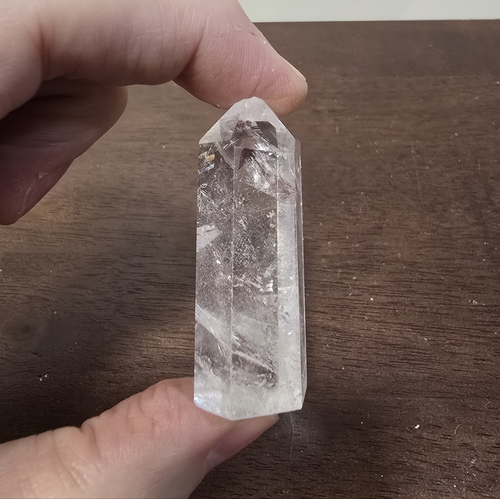 Clear Quartz Crystal Tower #Z